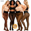 Fleece Lined Translucent Tights